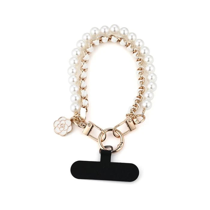 Handykette mit Perlen