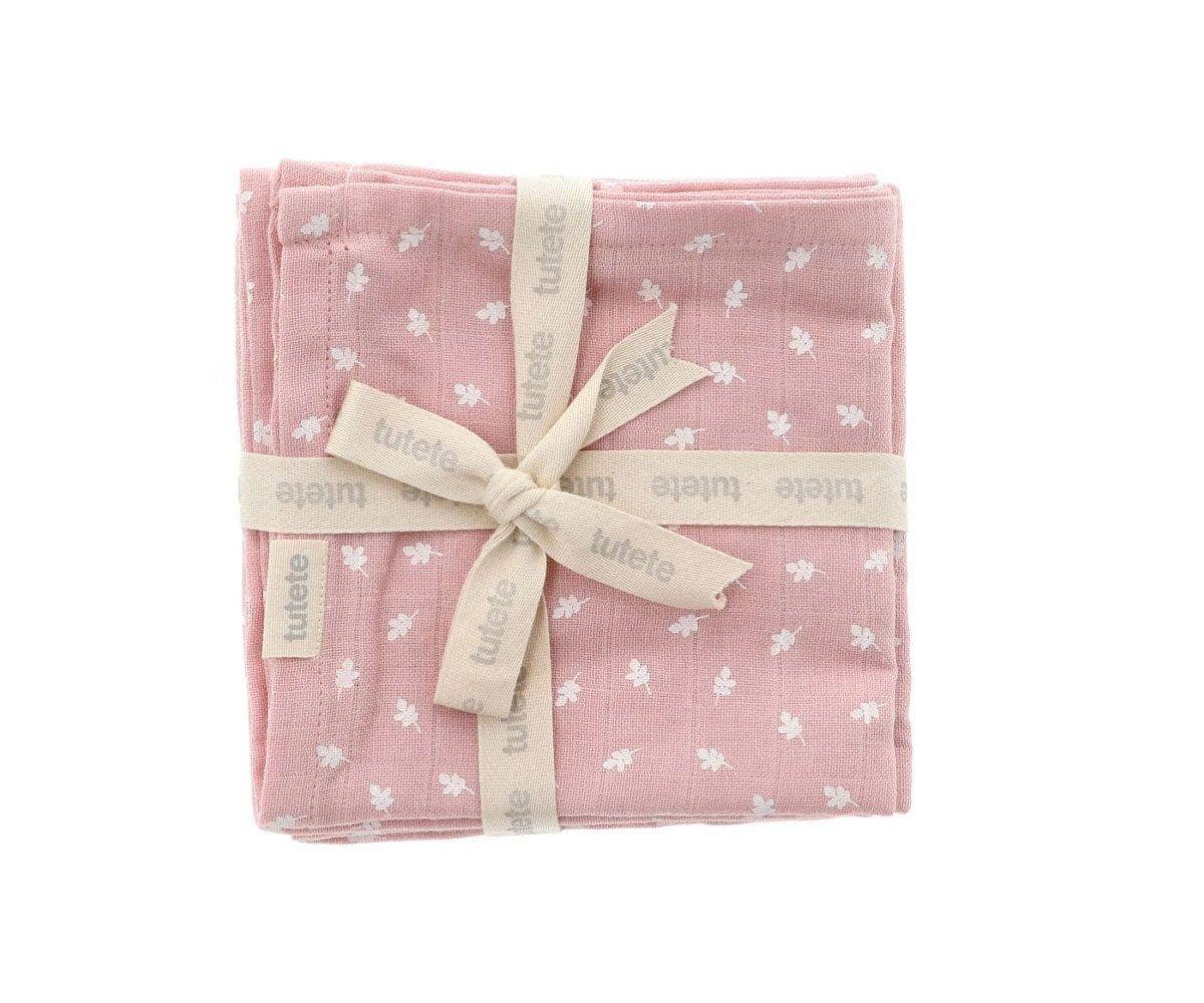 Baby-Mulltücher Rosa 2er Set
