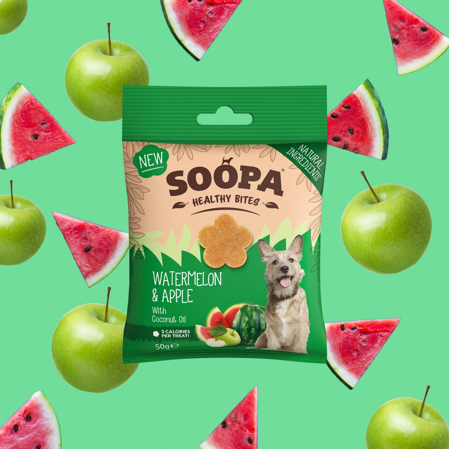 Soopa Healthy Bites Wassermelone & Apfel – Gesunder Hundesnack
