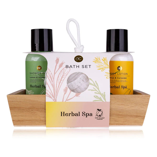 Geschenkset SPA in Holzbox