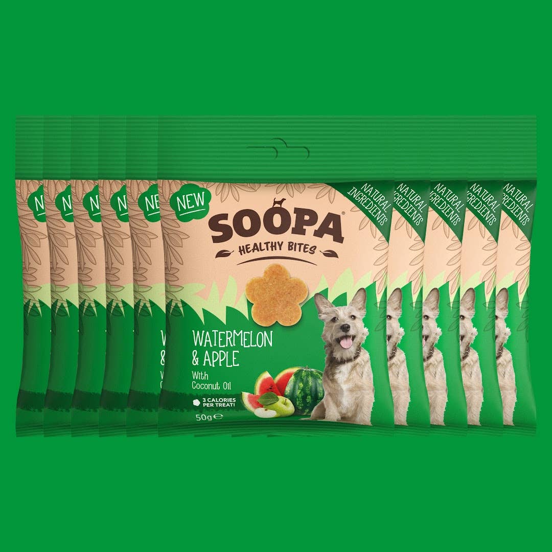 Soopa Healthy Bites Wassermelone & Apfel – Gesunder Hundesnack